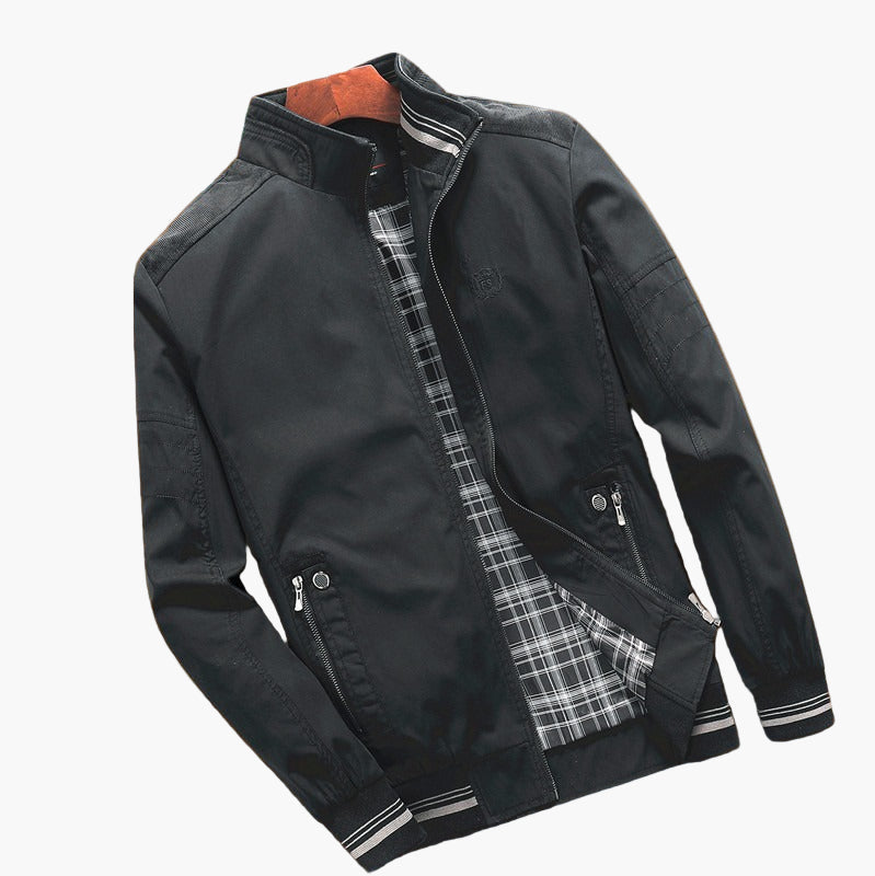 Men's Stylish Bomber Jacket – Casual Spring and Summer Fashion Outerwear