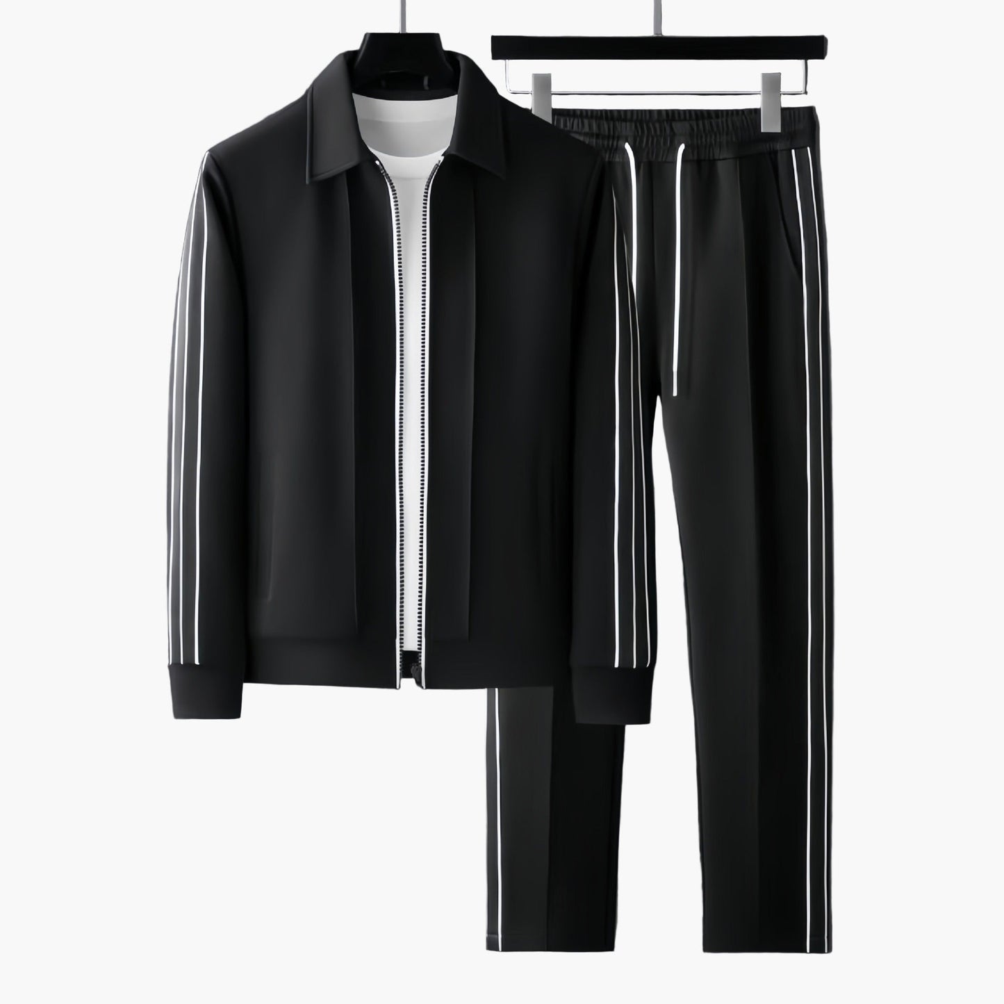 Men's Athletic Track Suit Set Modern Sport Style