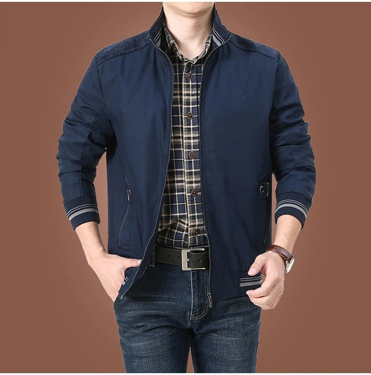 Men's Stylish Bomber Jacket – Casual Spring and Summer Fashion Outerwear