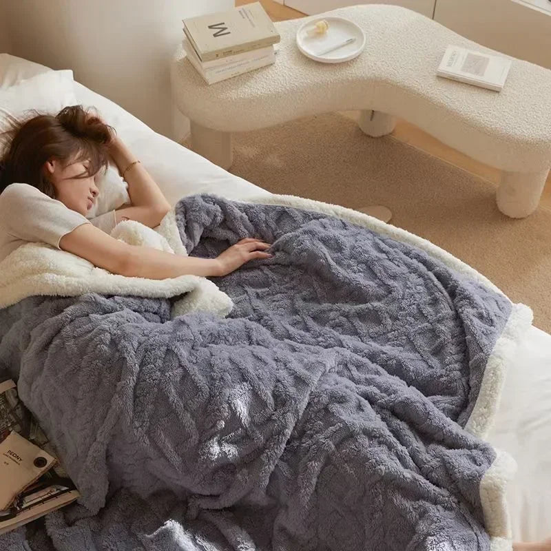 Luxury Plush Winter Blanket for Ultimate Comfort and Warmth