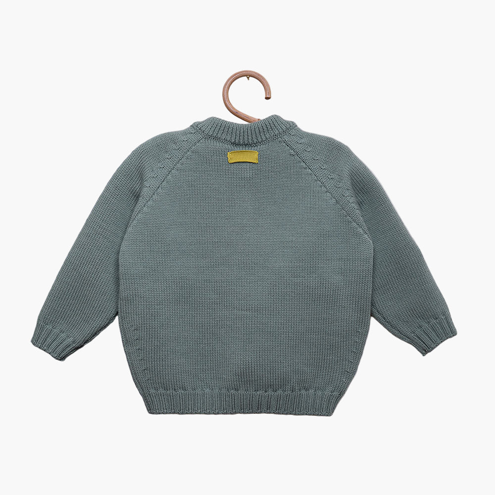 Unisex Kids' All-Season Woolly Cardigan – Cozy Knit Button-Up Sweater for Everyday Adventures