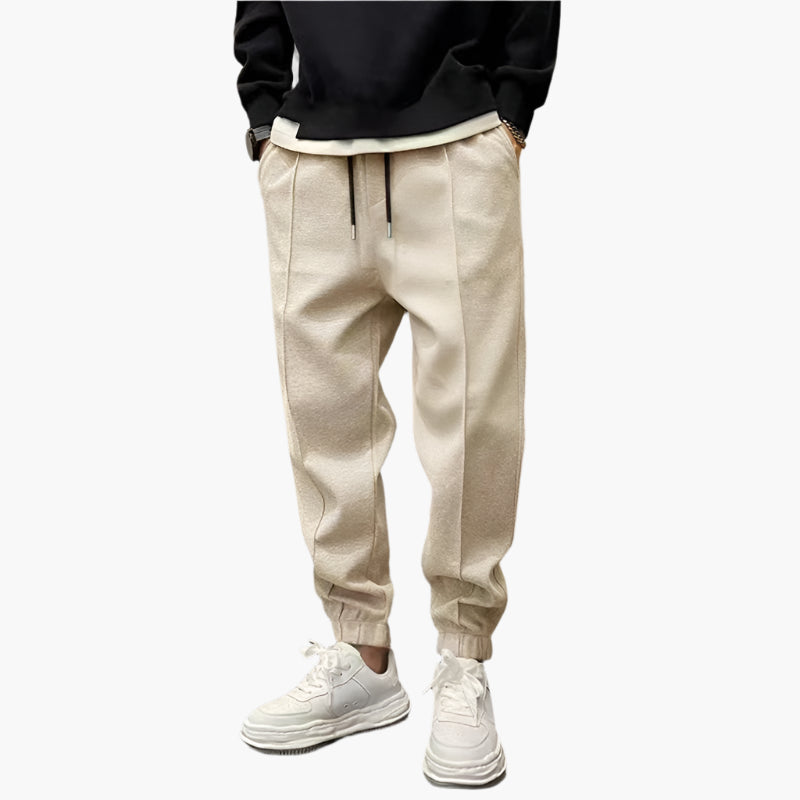 Men's Casual Athletic Jogger Pants for Everyday Comfort and Warmth
