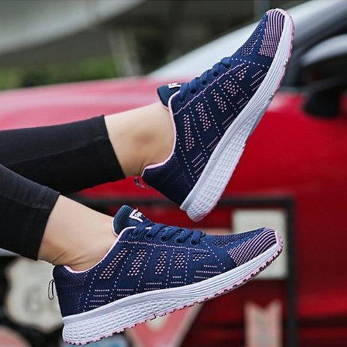 Women's Casual Breathable Mesh Sneakers for Everyday Comfort and Active Lifestyle