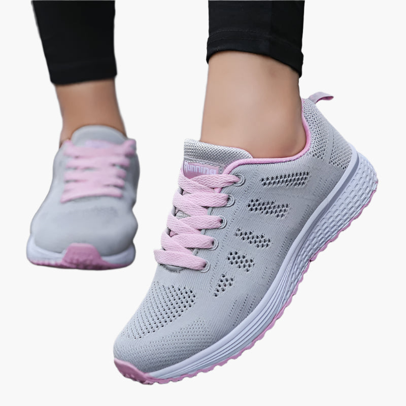 Women's Casual Breathable Mesh Sneakers for Everyday Comfort and Active Lifestyle