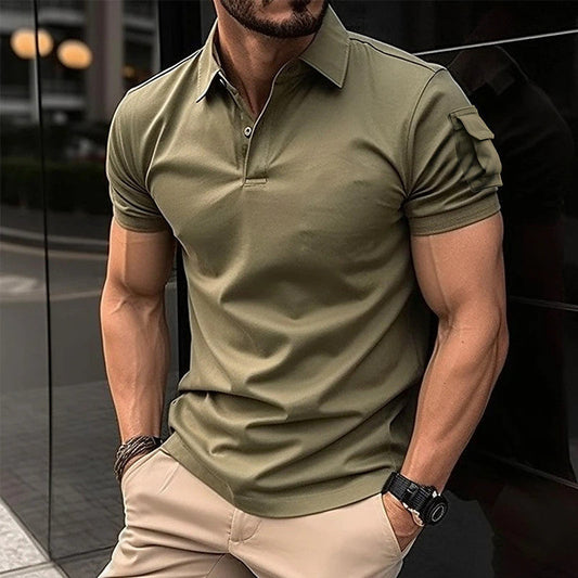 Graham – Summer Short Sleeve Pocket Sweatshirt