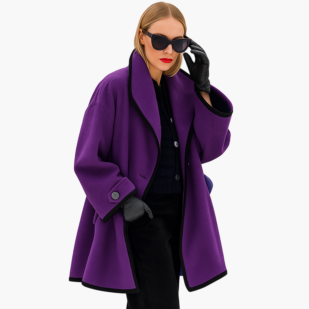 Women's Elegant Oversized Trench Coat – Fashionable Winter Outerwear for Versatile Occasions