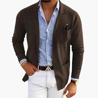 Men's Classic Blazer Timeless Style for Business and Casual Occasions