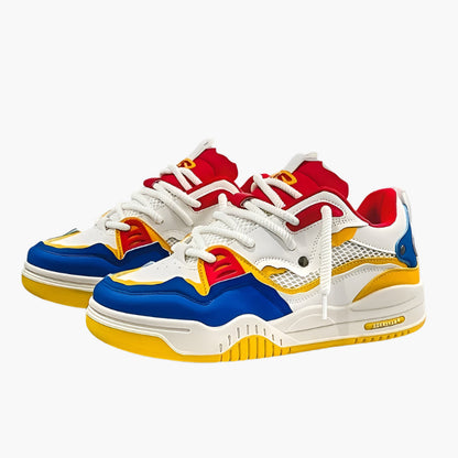 Men's Casual Geometric Pattern Sports Sneakers – Fashion Street Style