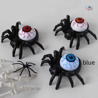 Halloween Spider Candle Lamp Decoration – Spooky Party Prop for Trick-or-Treat & Haunted Houses