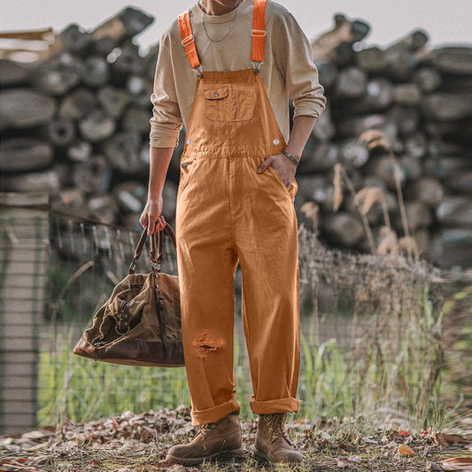 Rodney – Baggy Plus Size Casual Overalls