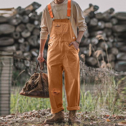 Rodney – Baggy Plus Size Casual Overalls