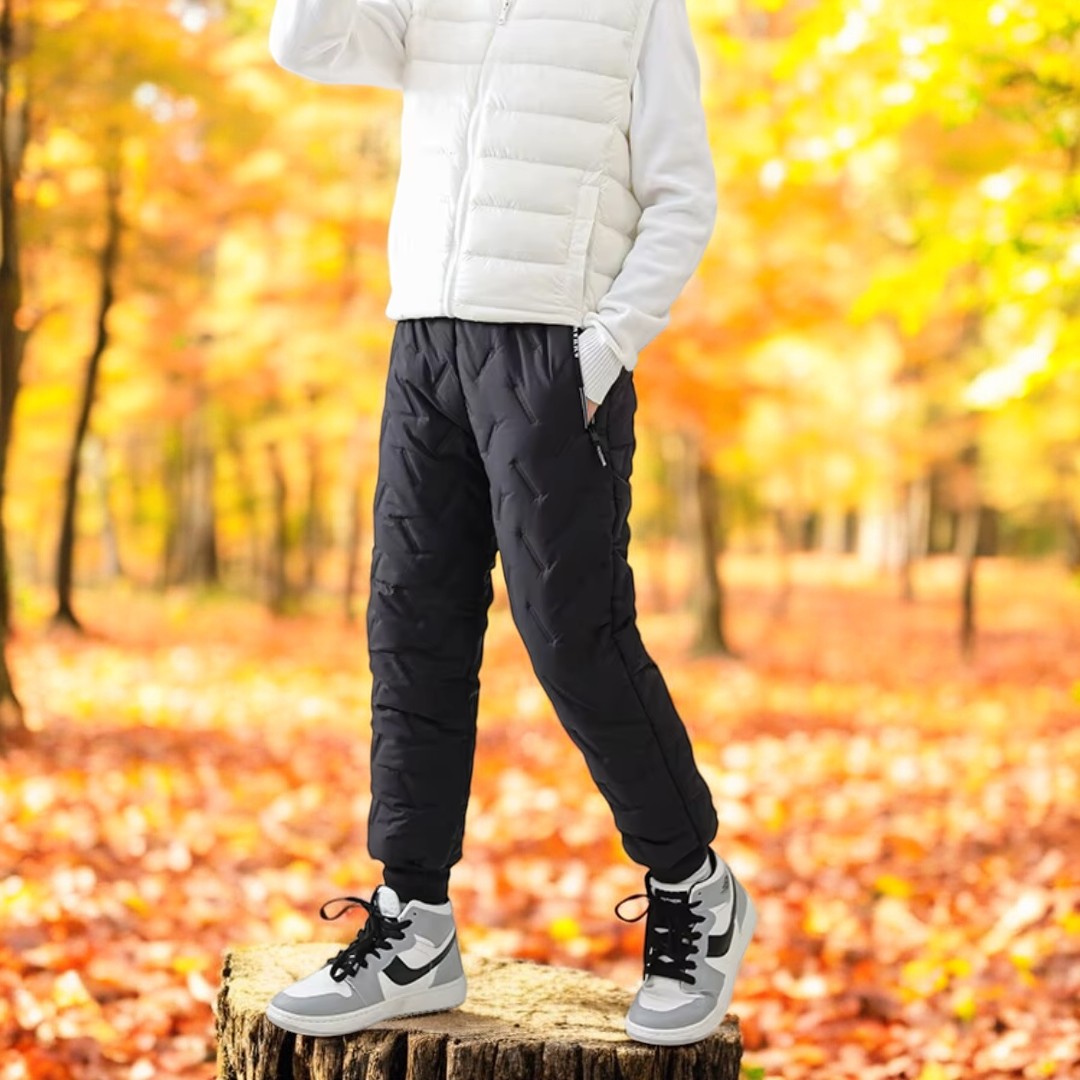 Kids' Outdoor Winter Pants - Water-Resistant, Fleece-Lined, Windproof, Adventure-Ready