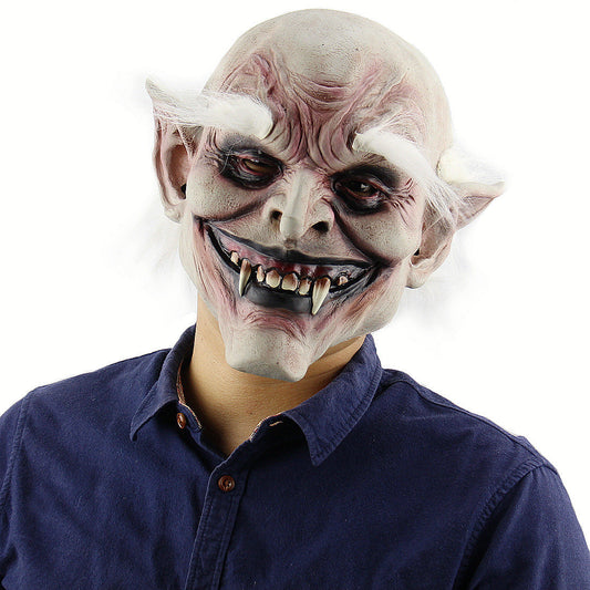 Halloween Men's Vampire Demon Full Head Mask Costume Accessory