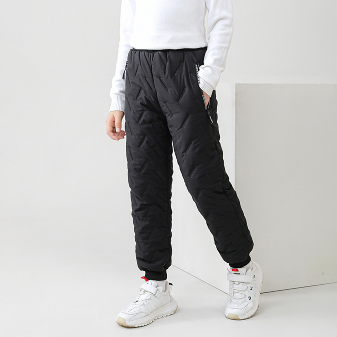 Kids' Outdoor Winter Pants - Water-Resistant, Fleece-Lined, Windproof, Adventure-Ready