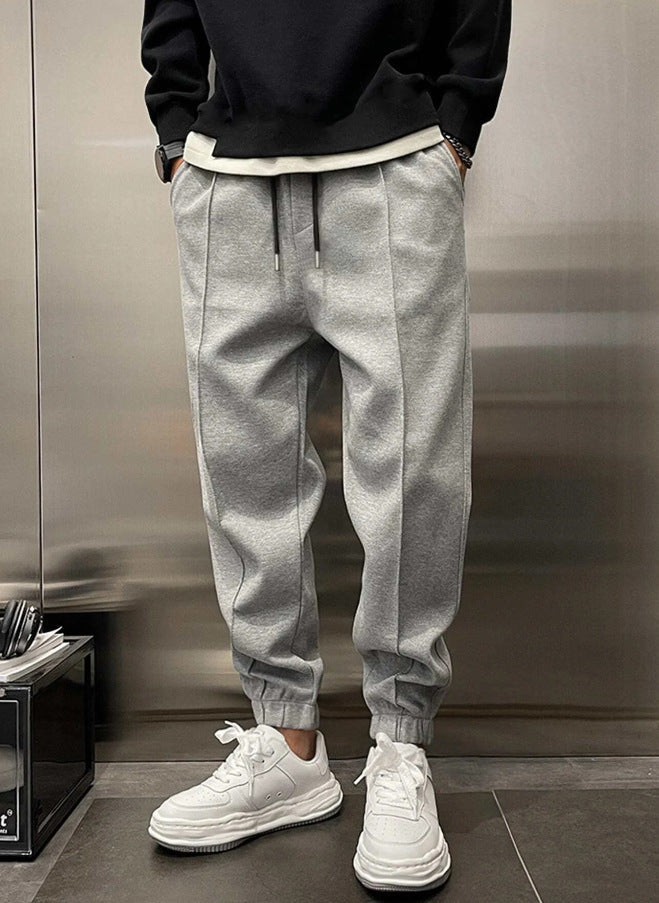 Denise – Thicken Ankle-Tied Drawstring Leisure Sweatpants