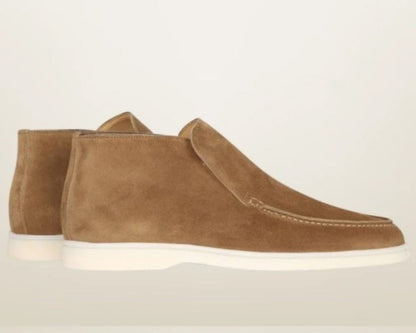 Catherine – Retro Flat Ankle-length Loafers