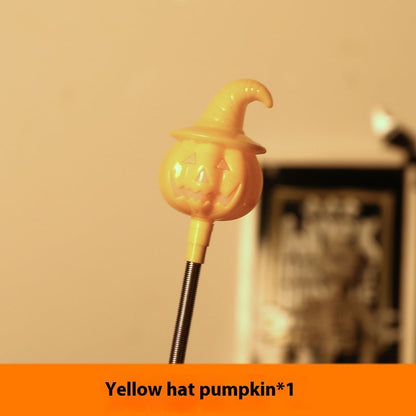 Halloween Luminous Hand Crank Shaker Wand for Kids and Parties