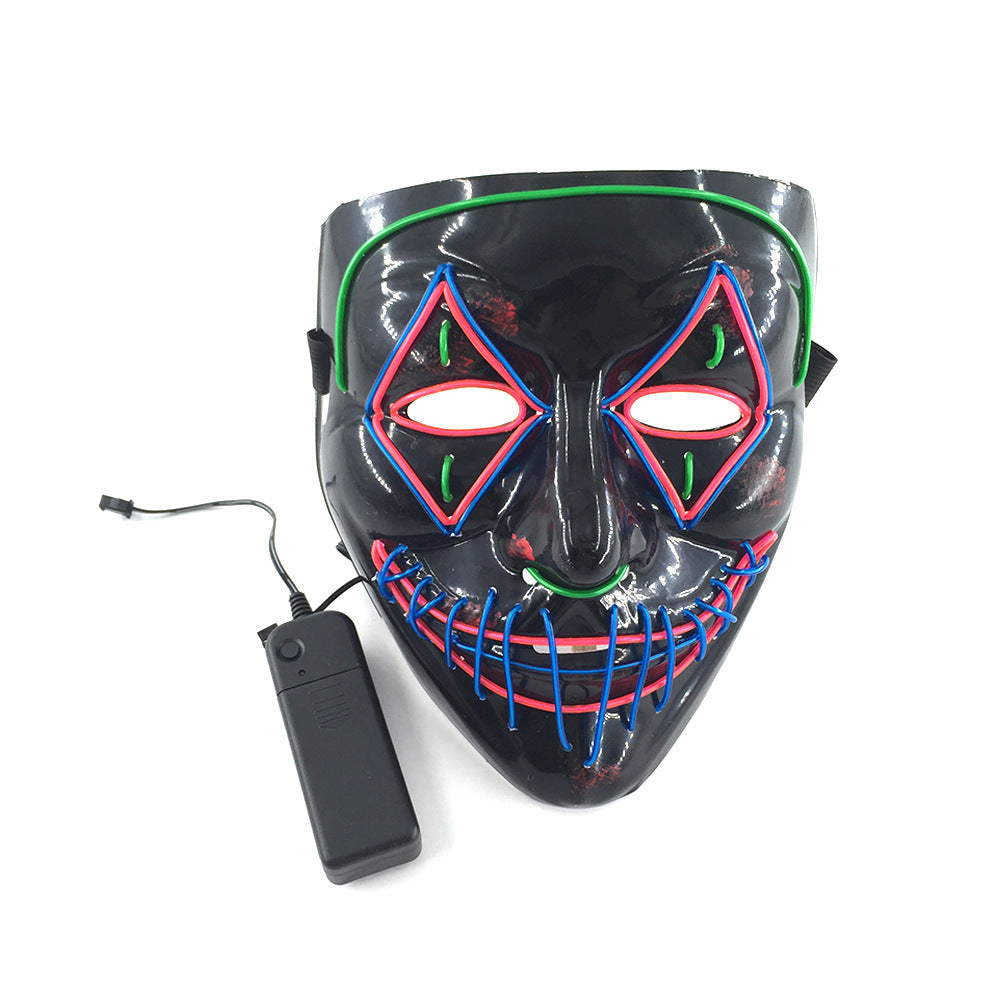 Halloween LED Luminous Mask for Parties and Costume Cosplay