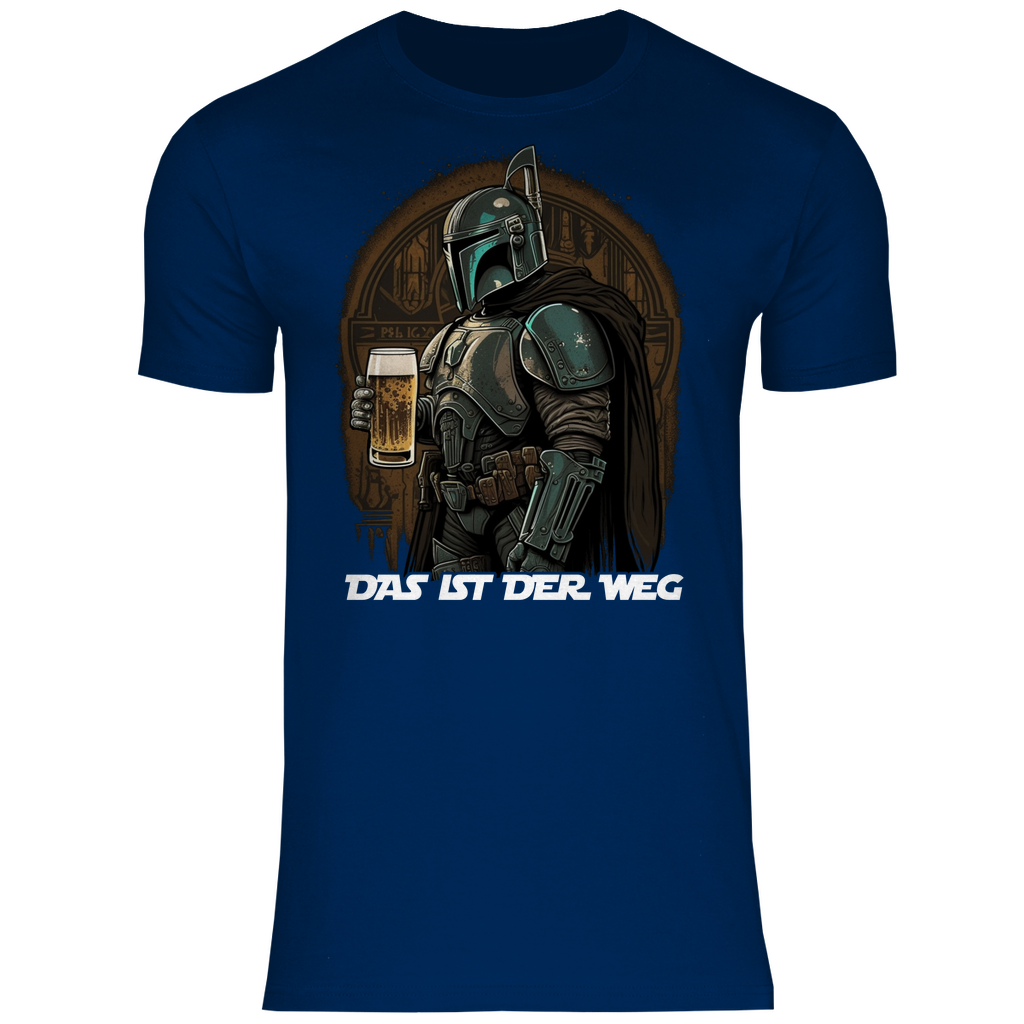 Tom – Mandalorian Beer Fun Men's Shirt
