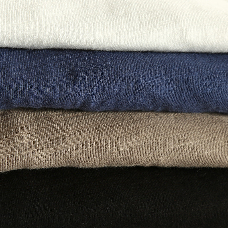 Men's Layered Look Long Sleeve V-Neck Casual Shirt – Smart-Casual Style