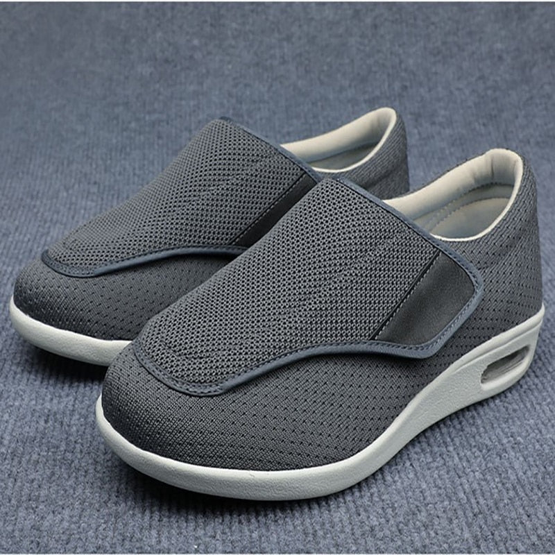 Men's Wide Orthopedic Shoes for Diabetics – Easy Closure, Breathable Comfort, Everyday Support