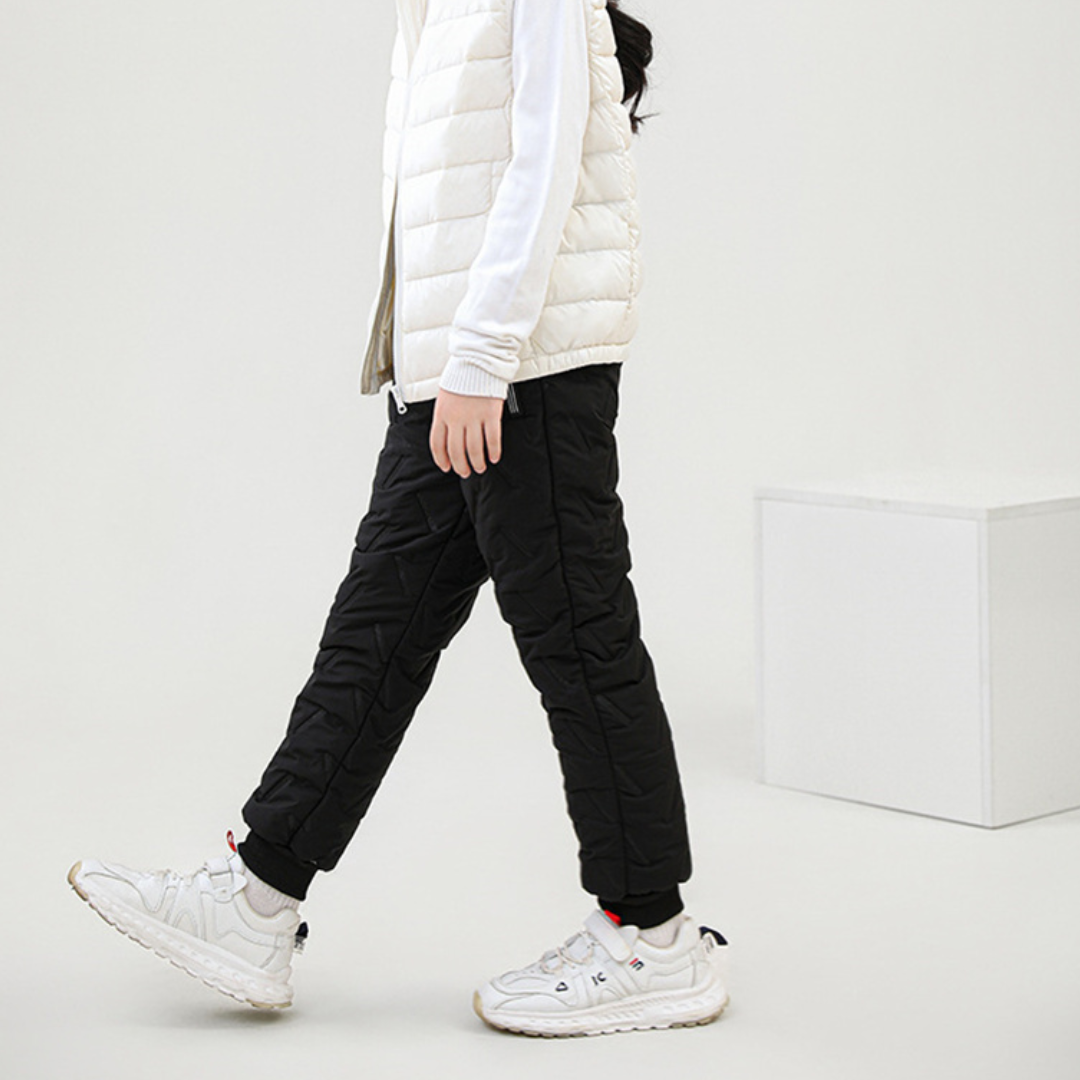 Kids' Outdoor Winter Pants - Water-Resistant, Fleece-Lined, Windproof, Adventure-Ready
