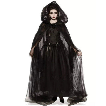 Women's Halloween Witch and Sorceress Costume Dress for Parties and Masquerade