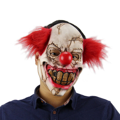 Halloween Men's Vampire Demon Full Head Mask Costume Accessory