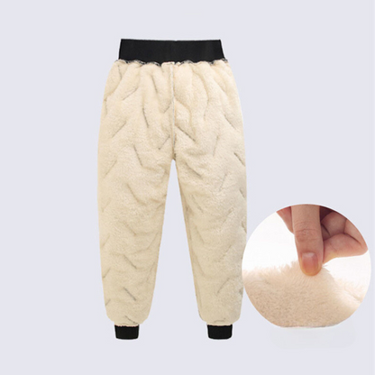 Kids' Outdoor Winter Pants - Water-Resistant, Fleece-Lined, Windproof, Adventure-Ready