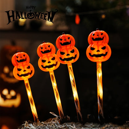 Halloween Ghost Pathway Lights Outdoor Decoration Set