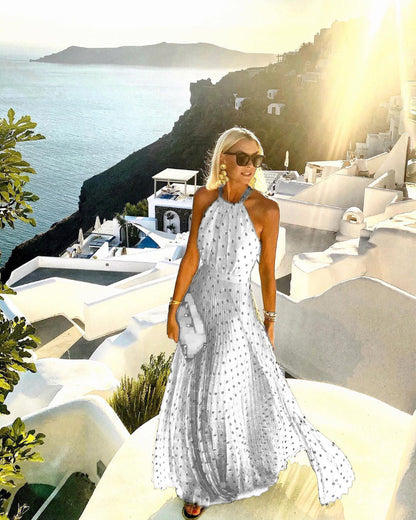 Abigail – Elegant Boho Sleeveless Maxi Dress
