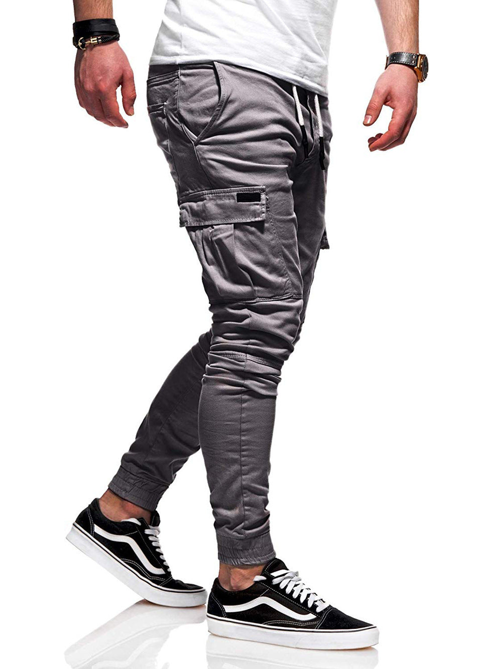Toby – Tethered Elastic Sports Baggy Pants