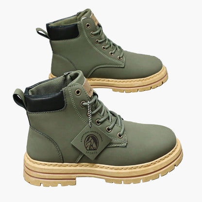 Men's Outdoor Combat-Style Ankle Boots for Adventure and Everyday Wear