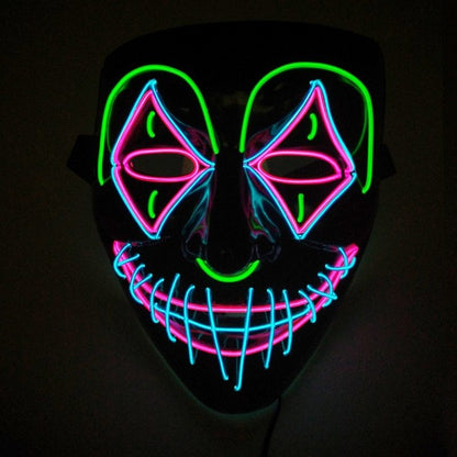 Halloween LED Luminous Mask for Parties and Costume Cosplay