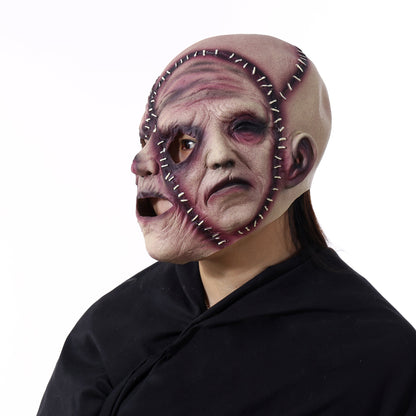Halloween Three Sided Face Mask – Adult Horror Costume Accessory