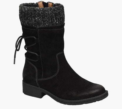 Women's Winter Mid-Calf Vintage Boots for Outdoor Comfort and Style