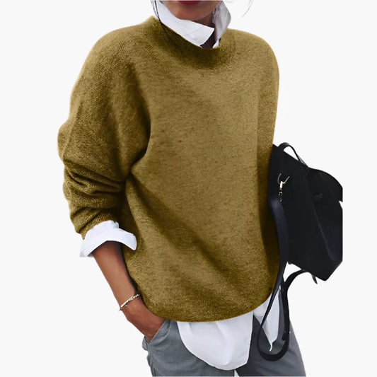 Women's Casual Relaxed Fit Sweater Pullover – Modern Everyday Style