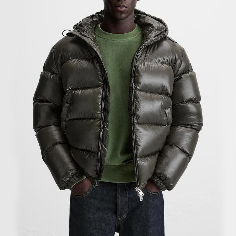 Men’s Puffer Jacket – Modern Winter Streetwear Coat