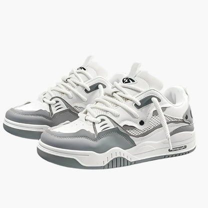 Men's Casual Geometric Pattern Sports Sneakers – Fashion Street Style