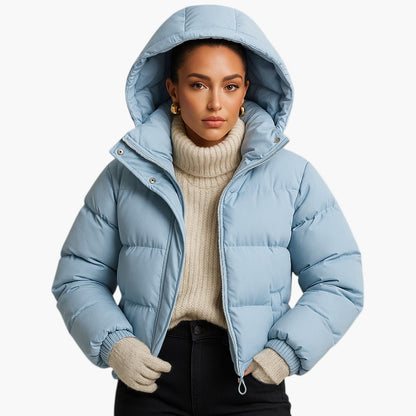 Men's & Women's Winter Down Puffer Parka Jacket, Waterproof Hooded Urban Outdoor Coat