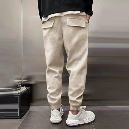 Men's Casual Athletic Jogger Pants for Everyday Comfort and Warmth