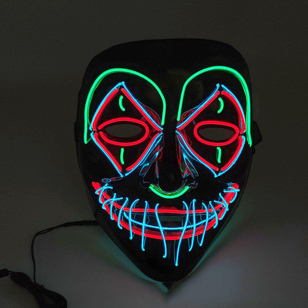 Halloween LED Luminous Mask for Parties and Costume Cosplay