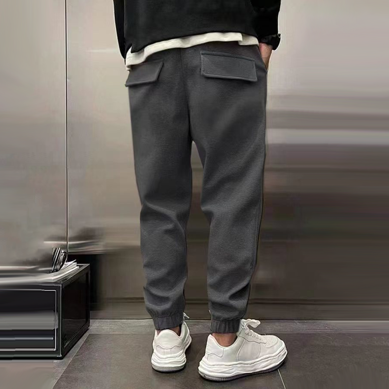 Men's Casual Athletic Jogger Pants for Everyday Comfort and Warmth