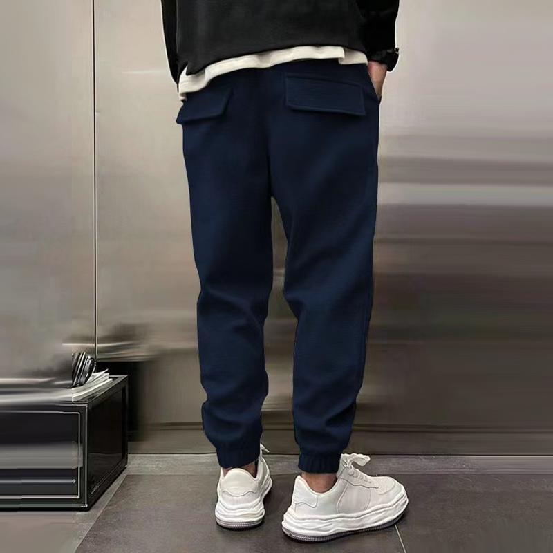 Men's Casual Athletic Jogger Pants for Everyday Comfort and Warmth