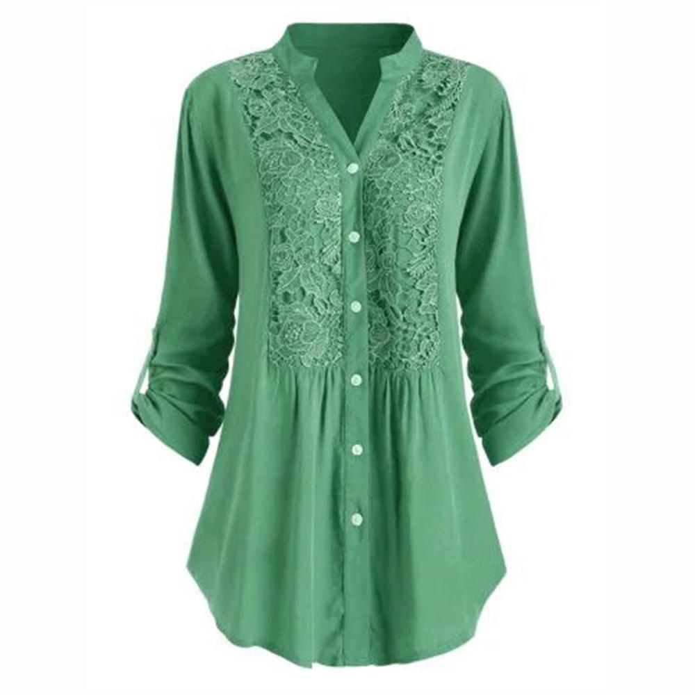 Sue – Lace Panel Shirt