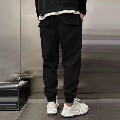 Men's Casual Athletic Jogger Pants for Everyday Comfort and Warmth