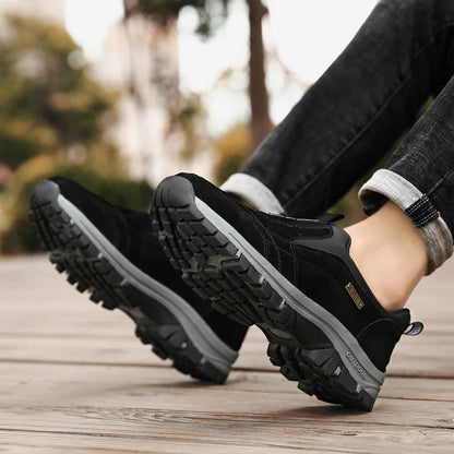 Men's Orthopedic Slip-On Walking Shoes for Outdoor Comfort and Support