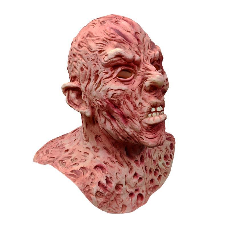 Men's Halloween Freddy Latex Mask for Costume Parties and Decorations