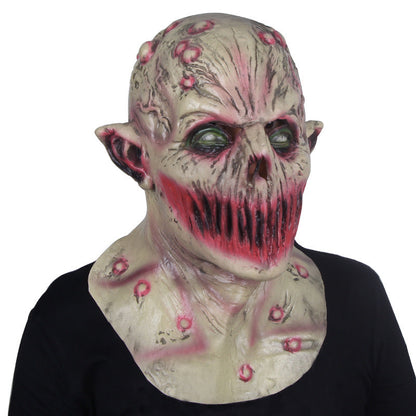 Halloween Deadly Silence Mask for Adults - Scary Latex Party Costume Accessory