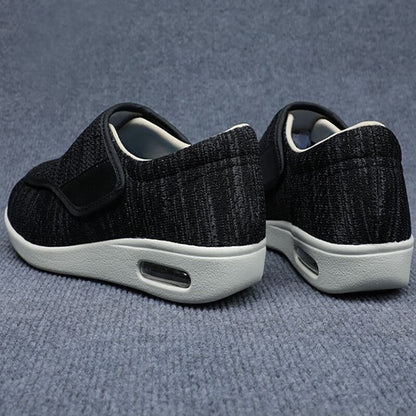 Men's Wide Orthopedic Shoes for Diabetics – Easy Closure, Breathable Comfort, Everyday Support